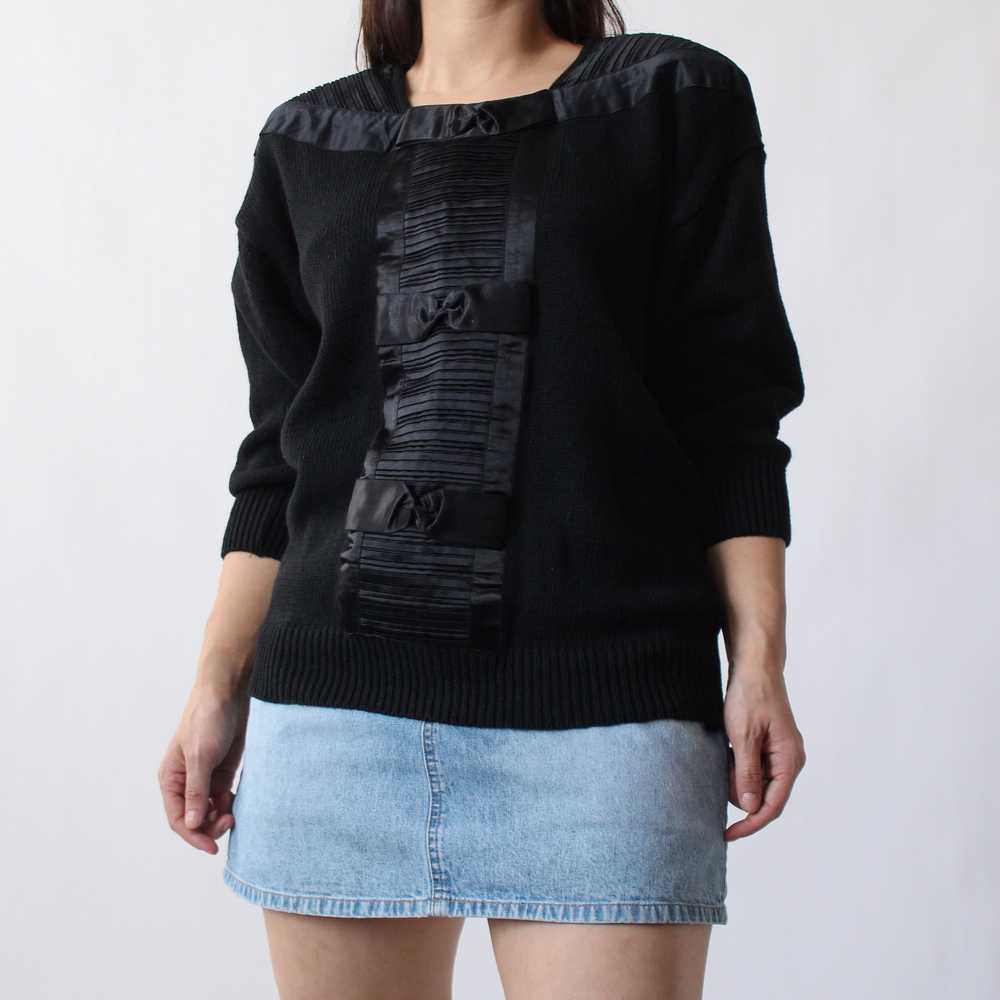 Vintage Textured Knit Sweater - image 6