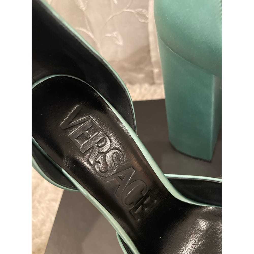 Versace Medusa Aevitas cloth heels - image 3