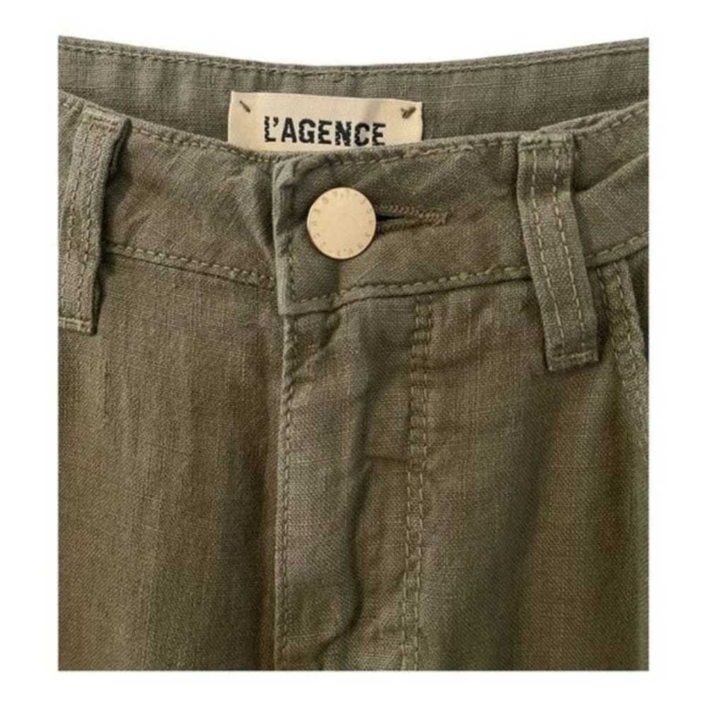 L'Agence Linen trousers - image 3