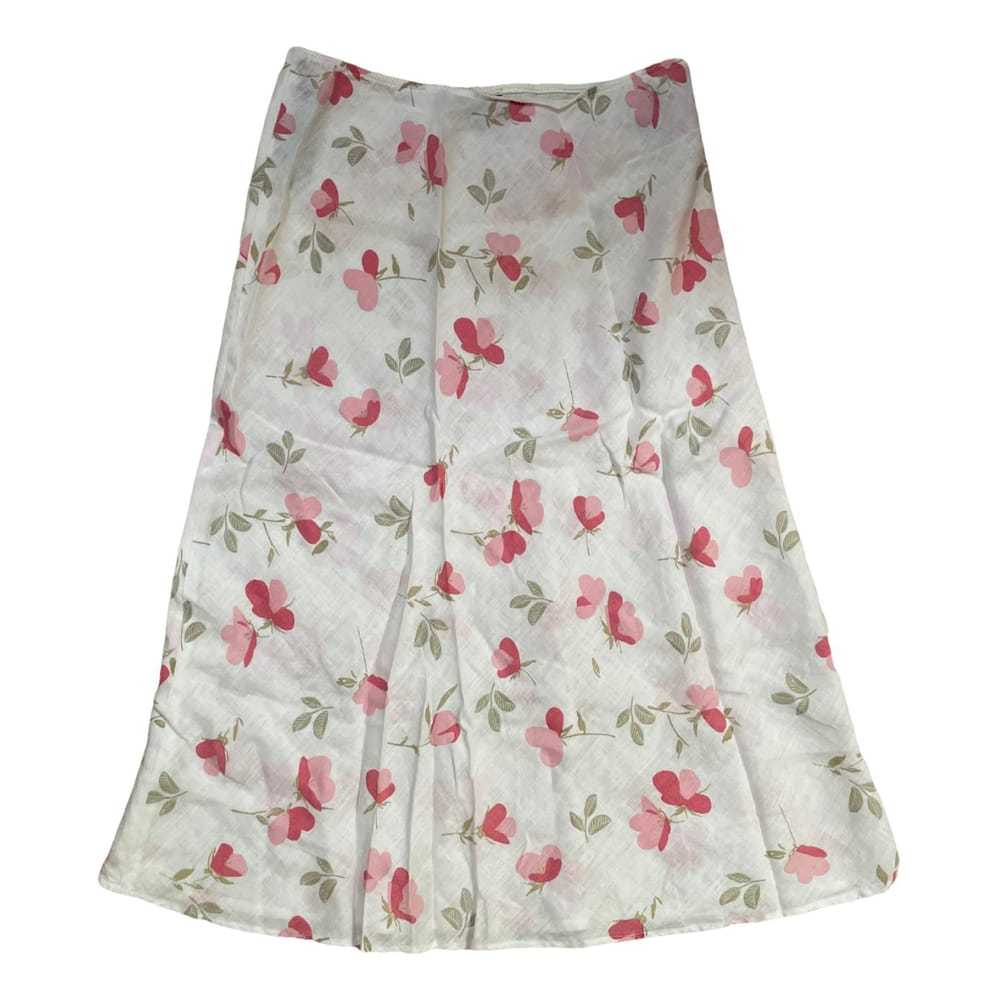 Hobbs Linen mid-length skirt - image 1