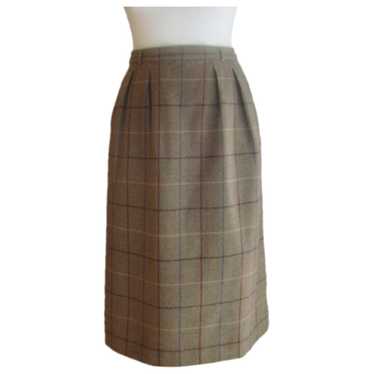 Burberry Wool mid-length skirt - image 1