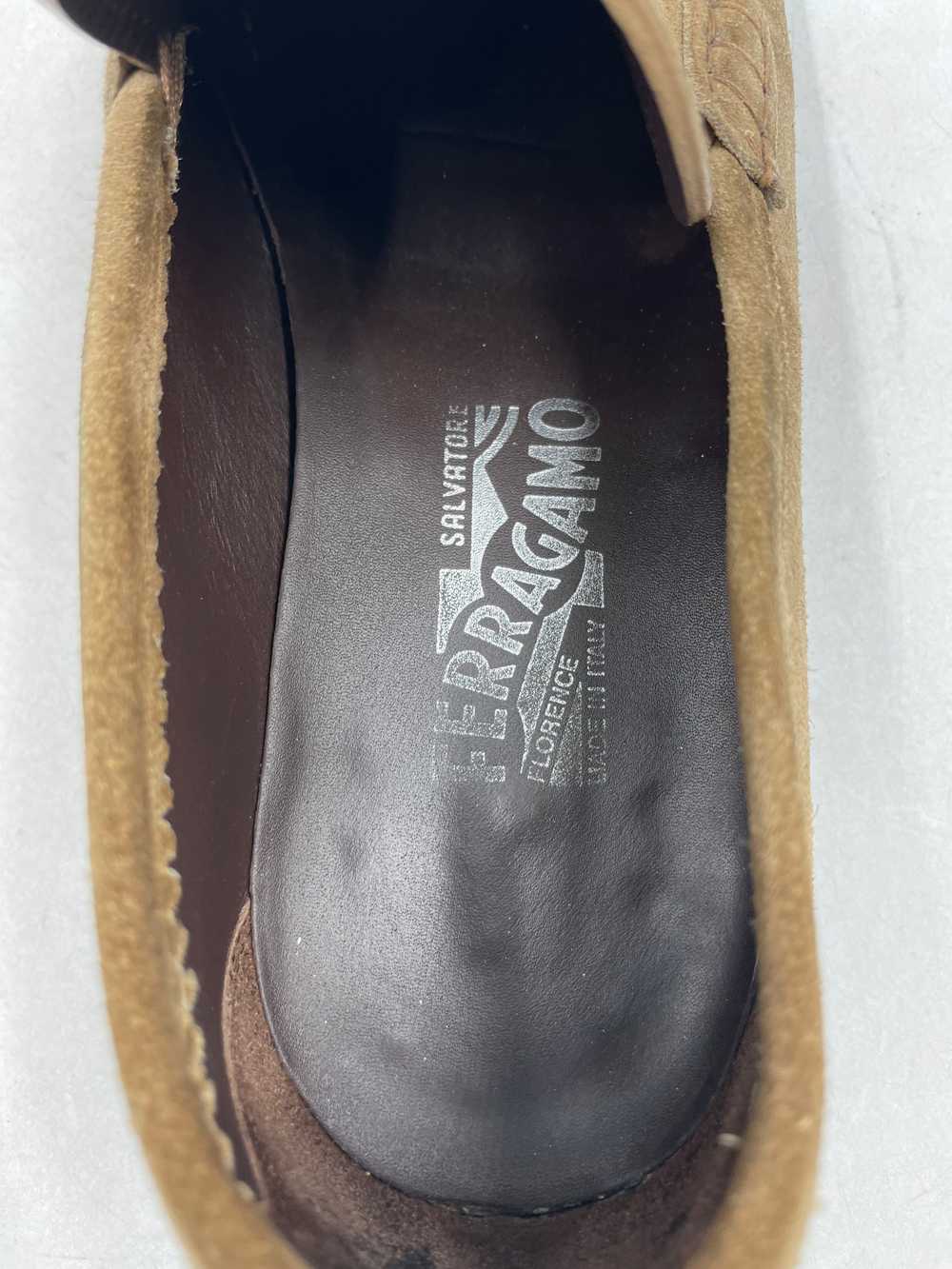 Authentic Salvatore Ferragamo Tan Loafers M 8.5D - image 8