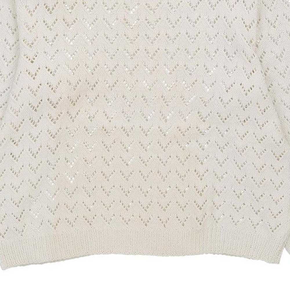 Unbranded Jumper - Large White Cotton - image 6