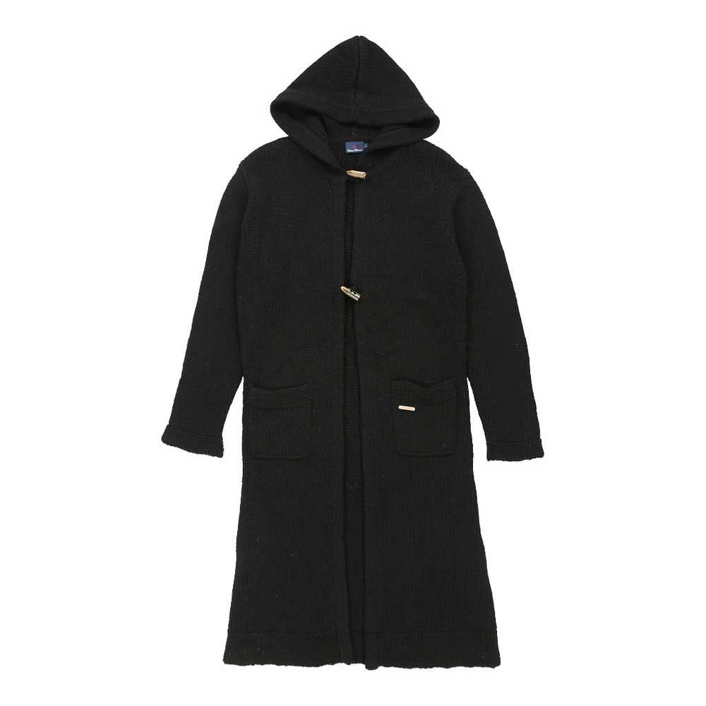 Conte Of Florence Coat - Large Black Wool Blend - image 1