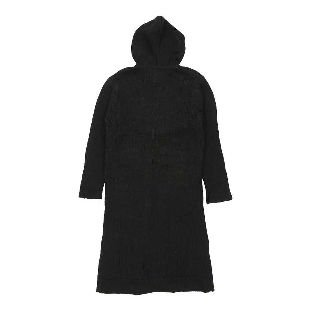 Conte Of Florence Coat - Large Black Wool Blend - image 2