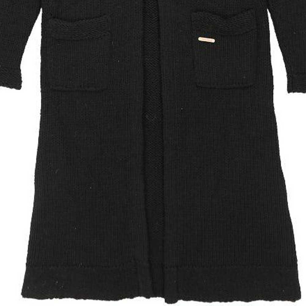 Conte Of Florence Coat - Large Black Wool Blend - image 4
