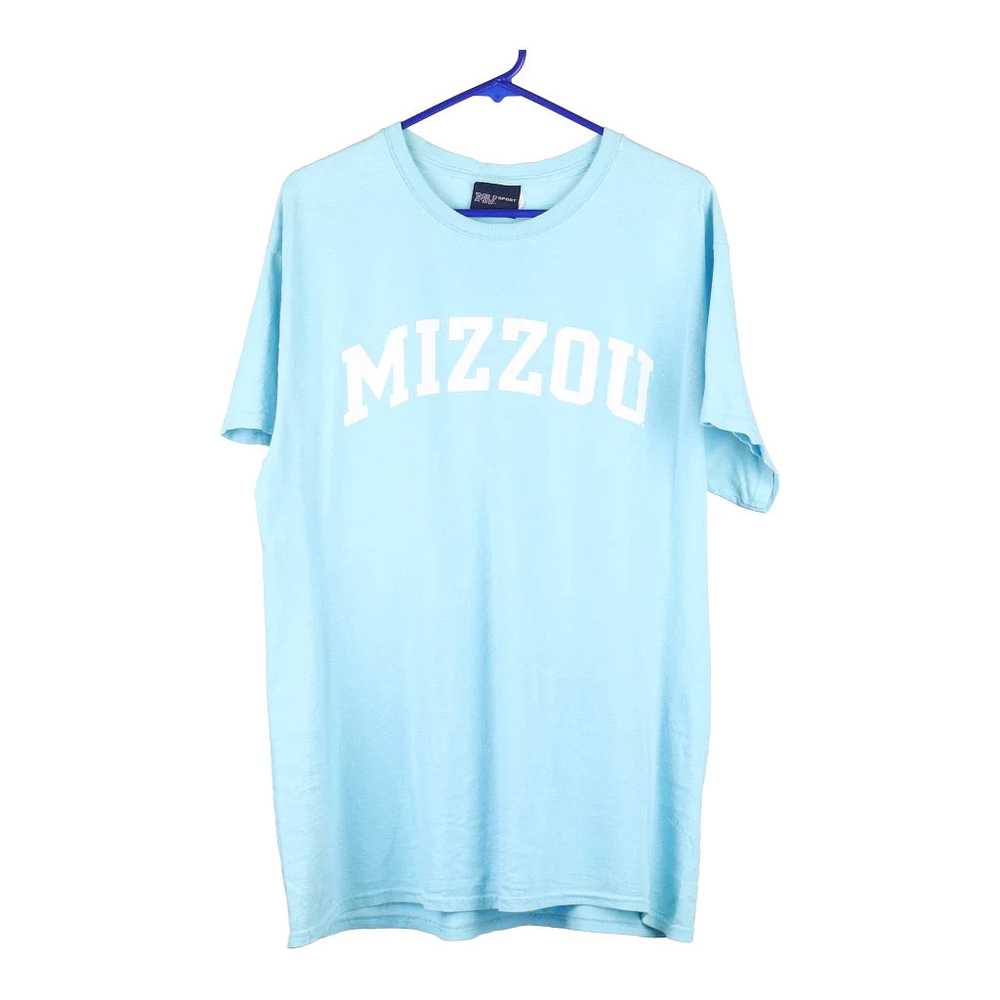 Mizzou Mv Sport College T-Shirt - Large Blue Cott… - image 1