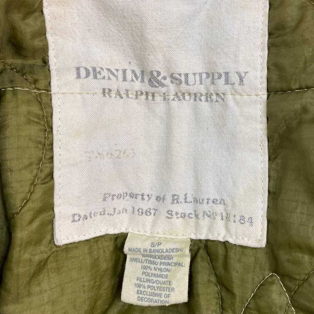 Ralph Lauren Denim & Supply Green Quilted Militar… - image 7