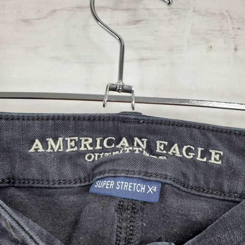 American Eagle Outfitters Black Super Stretch X4 … - image 3