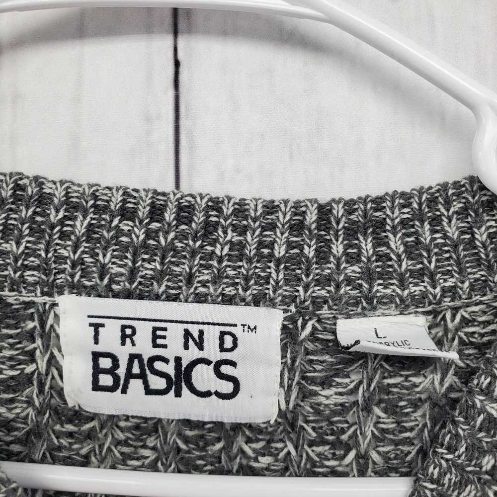 Vintage Vintage Trend Basics Grandpa Crew Neck Sl… - image 3