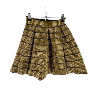 Other June & Ivy Small Bandage Gold Pleated A-lin… - image 1