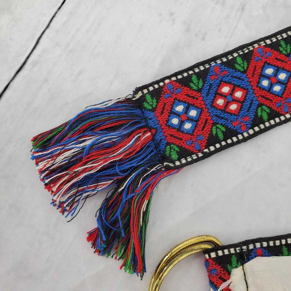 Other Kim Craftsmen Woven Southwestern Boho Fring… - image 3