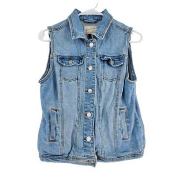 Other Universal Thread Small Button Up Sleeveless… - image 1