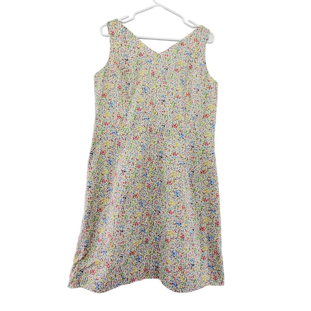 Other Liz Claiborne Plus Size Floral V-neck Knee … - image 1