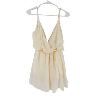 Other Lulus XS Cream V-neck Cami Blouson Cheeky R… - image 1