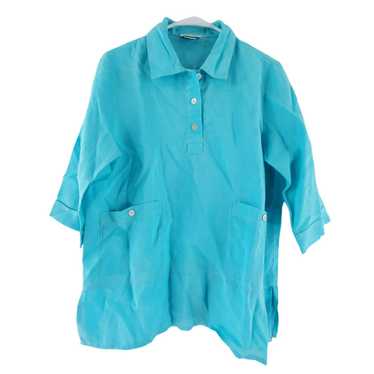 Other Wild Palms Linen Quarter Button Up Short Sle