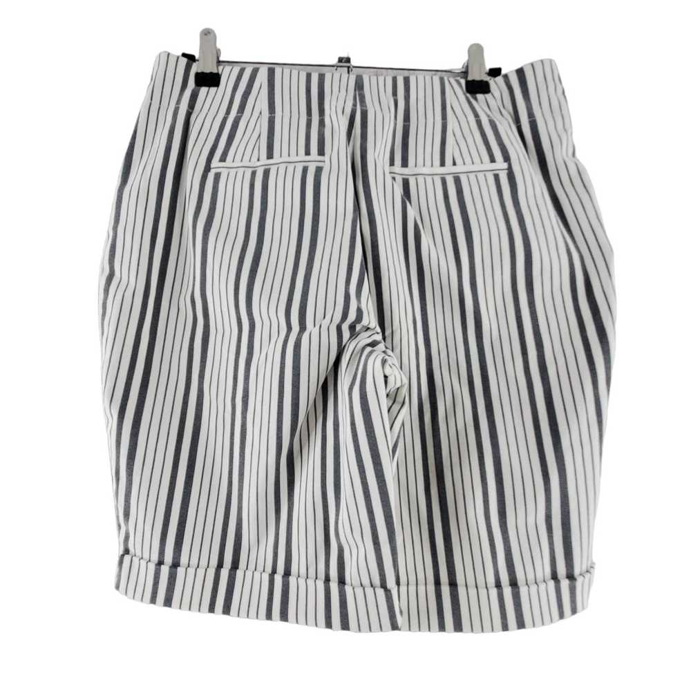 Other Chico's Sz 0/Small High Rise Stripe Bermuda… - image 2