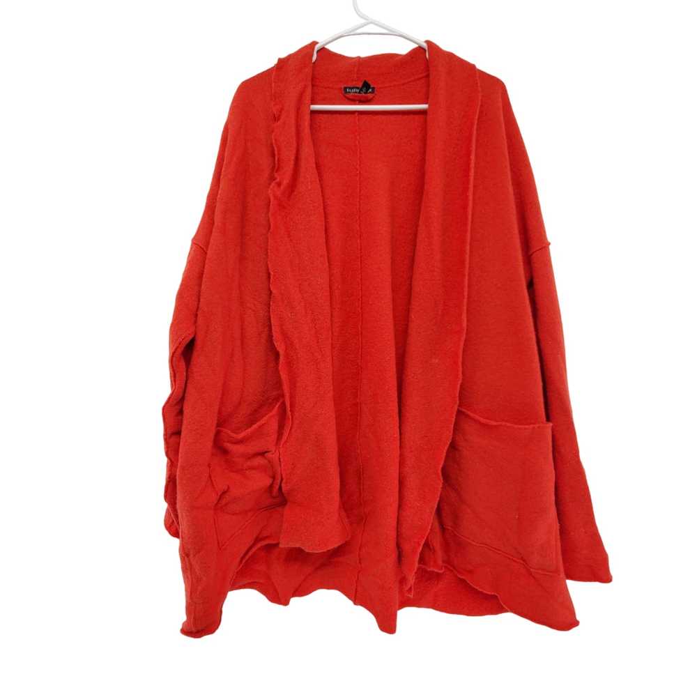 Other Eileen Fisher Wool Oversize Exposed Seam Op… - image 1