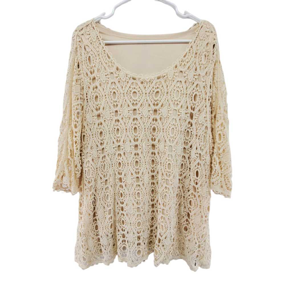 Other CJ Banks Plus Size Boho Grandmacore Macrame… - image 1