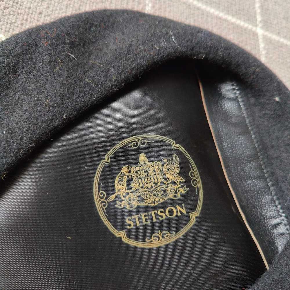 Vtg Stetson Wool Beret Cap - image 4