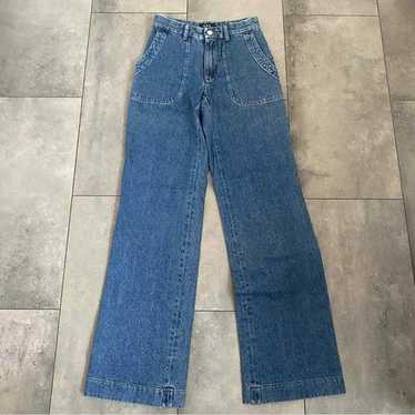デニム・ジーパン A.P.C. High-Rise Wide-Leg Jeans With 70S Style Cut A.P.C. Women's Denim | Wide Leg Jeans | Ready-to-Wear