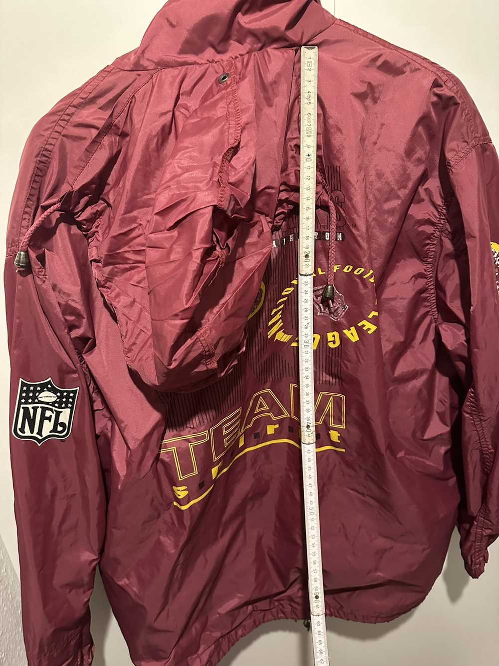 NFL Campri Jacket Washington Redskins Size L Vint… - image 12