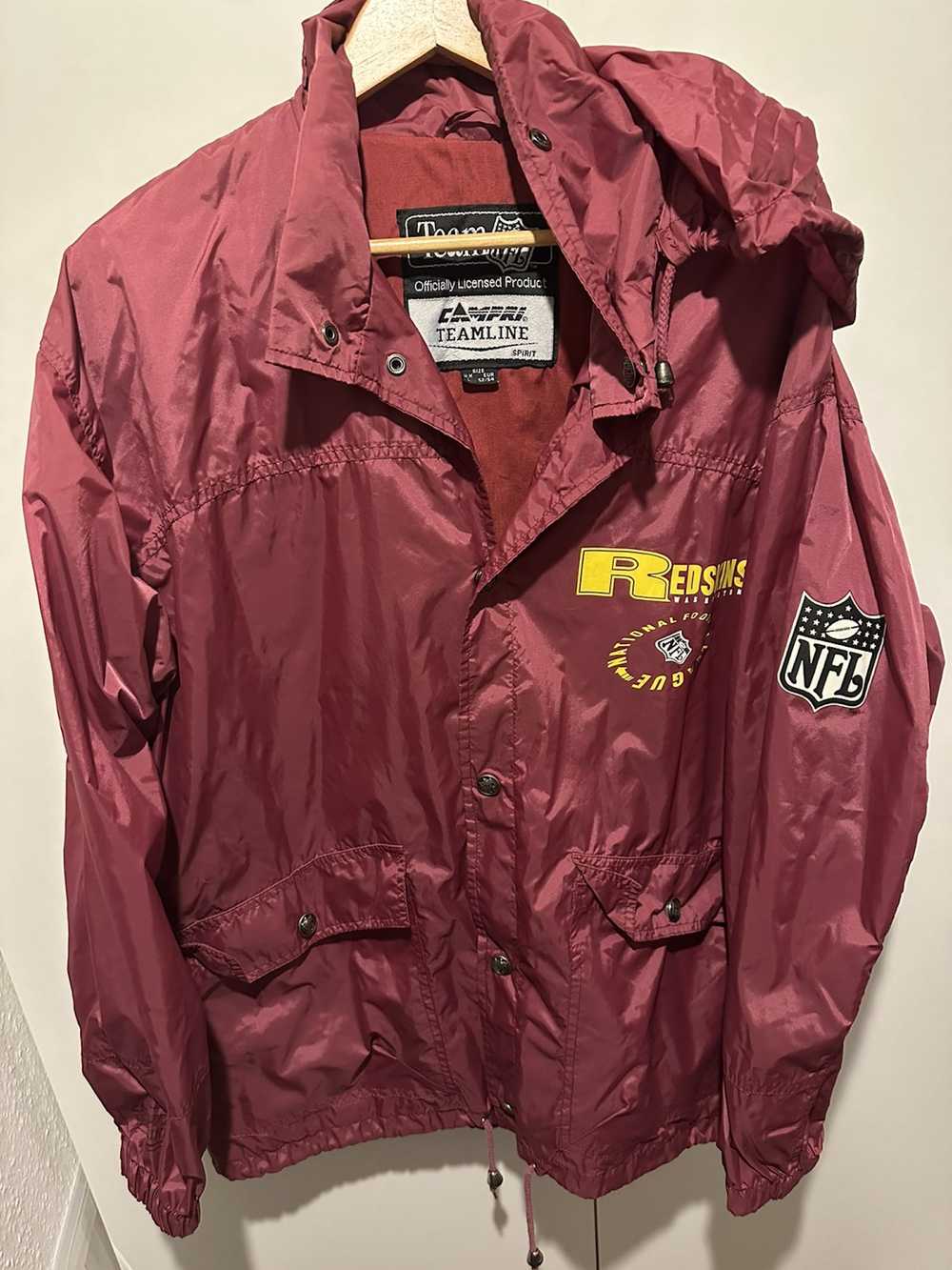 NFL Campri Jacket Washington Redskins Size L Vint… - image 3