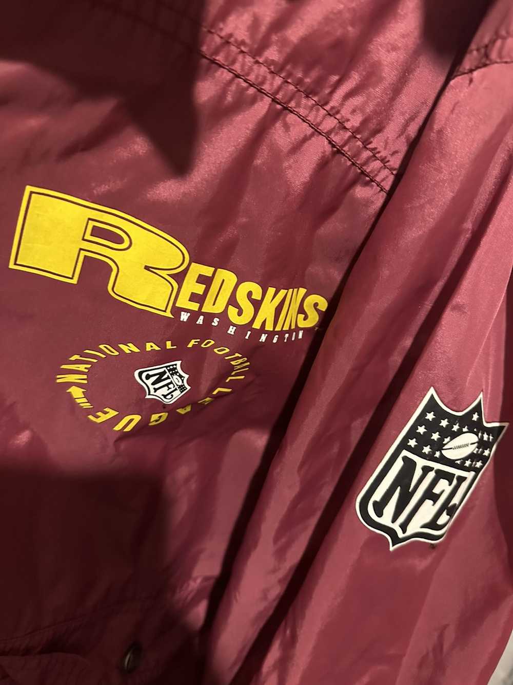 NFL Campri Jacket Washington Redskins Size L Vint… - image 4