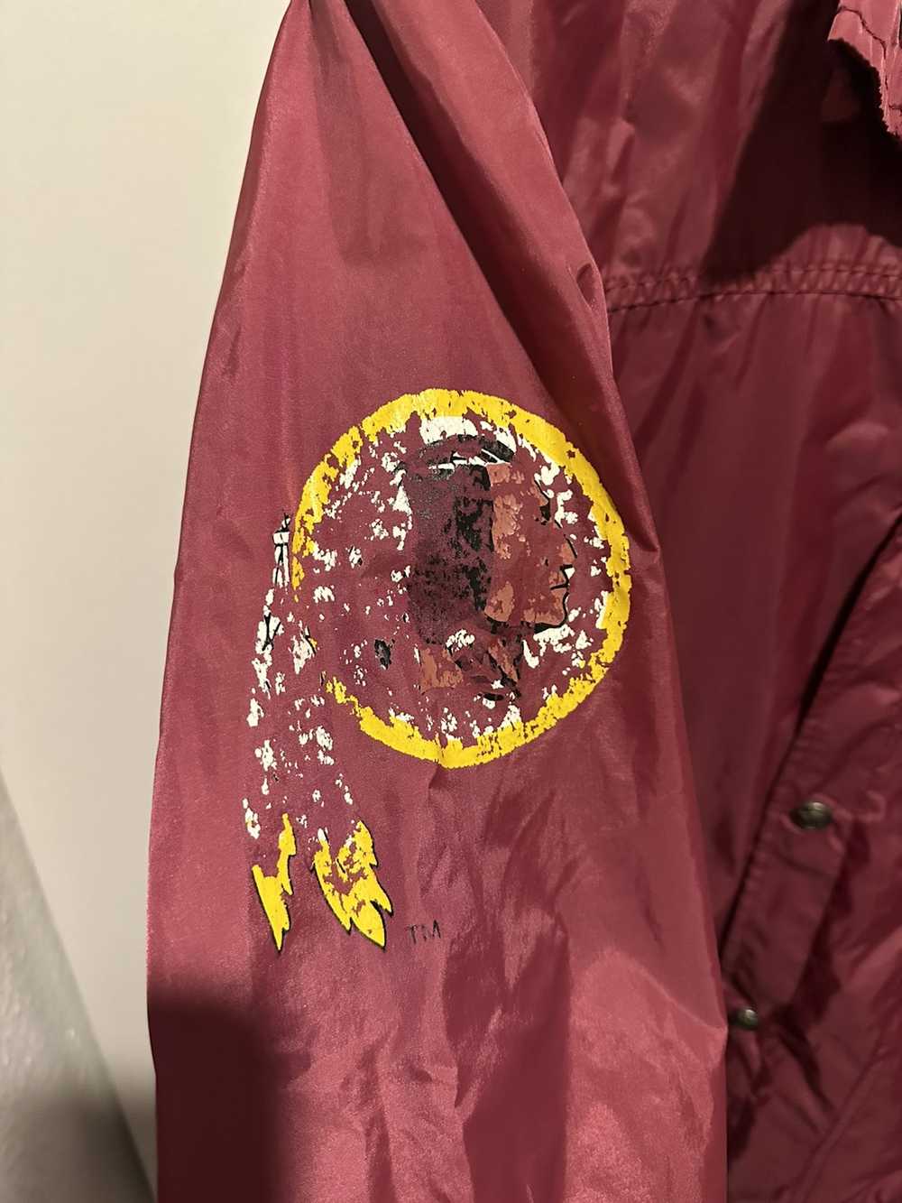 NFL Campri Jacket Washington Redskins Size L Vint… - image 5