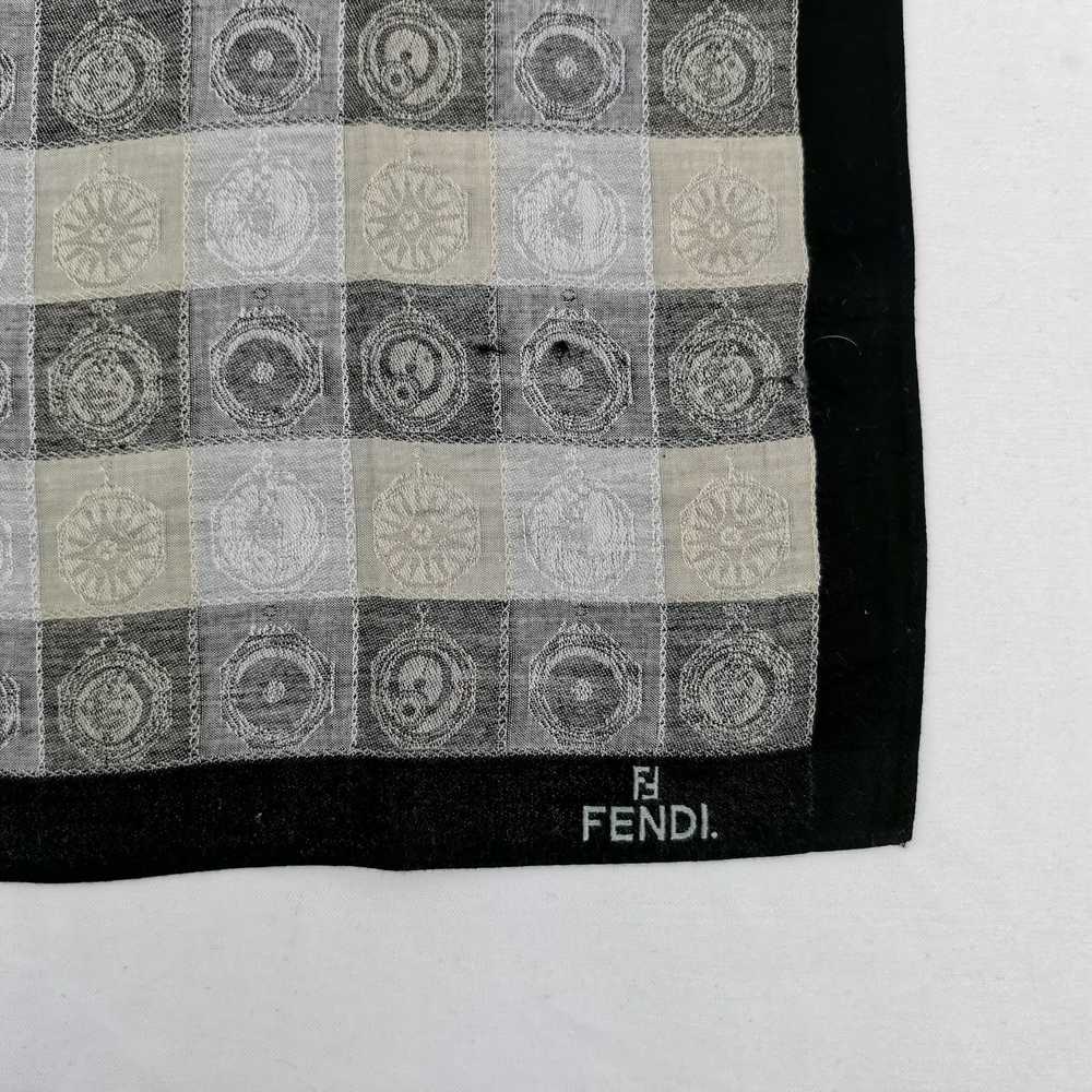 Luxury × Vintage Vintage Fendi Handkerchief Necke… - image 3