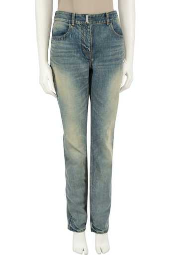 Givenchy Blue Denim Stonewash Skinny Jeans