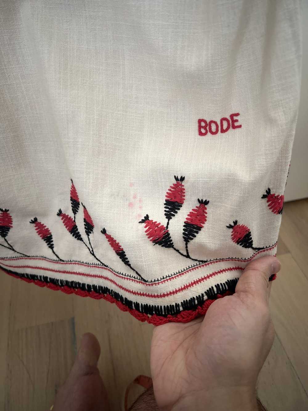 Bode Bode Long-Sleeve Patterned+embroidered shirt - image 4