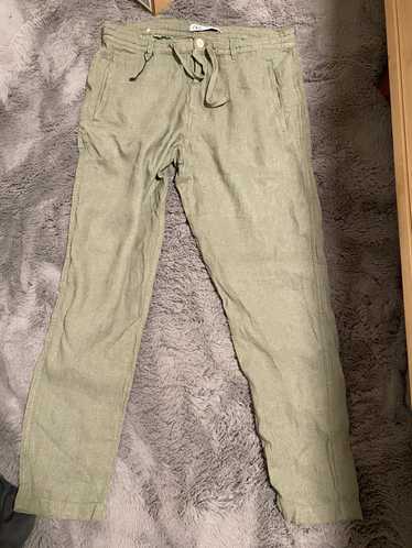 Zara zara green trousers