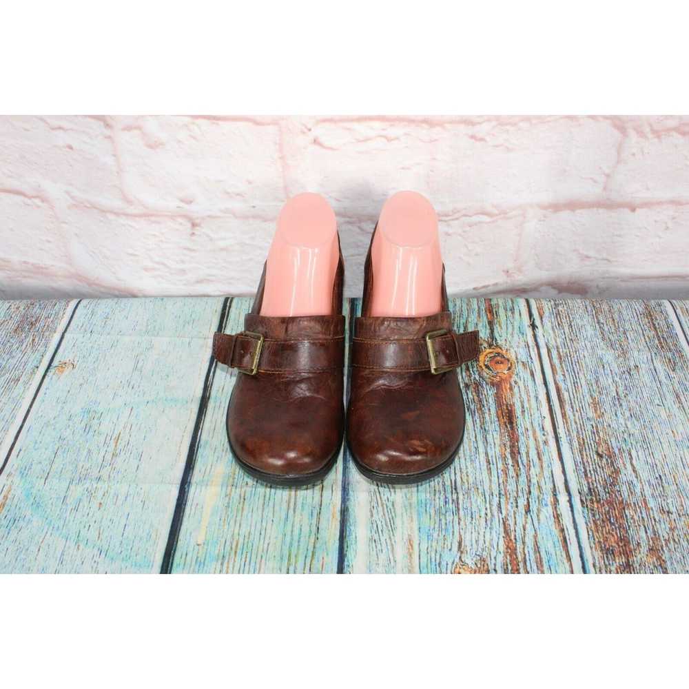 Born × Leather Born Women's Slip-On Buckled Loafe… - image 5