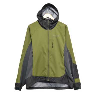 Montbell MontBell Men’s Green Gray Hooded Full Zi… - image 1