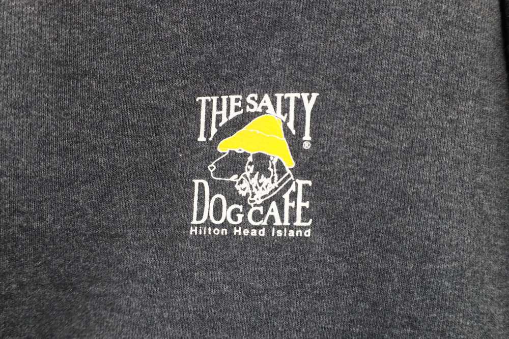 Vintage Vintage Spell Out The Salty Dog Cafe Hood… - image 4