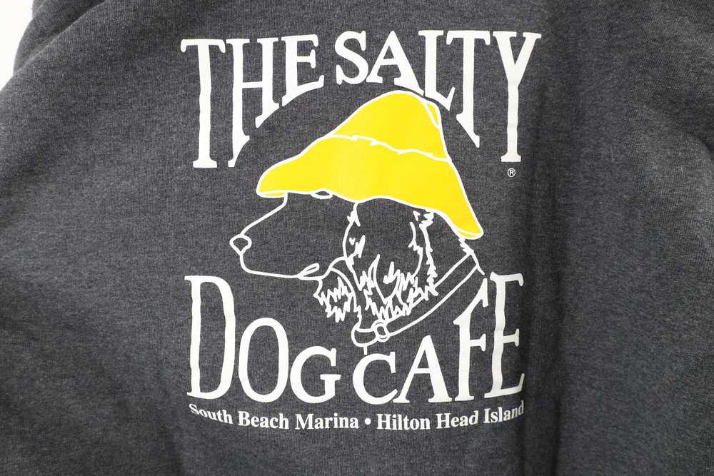 Vintage Vintage Spell Out The Salty Dog Cafe Hood… - image 9