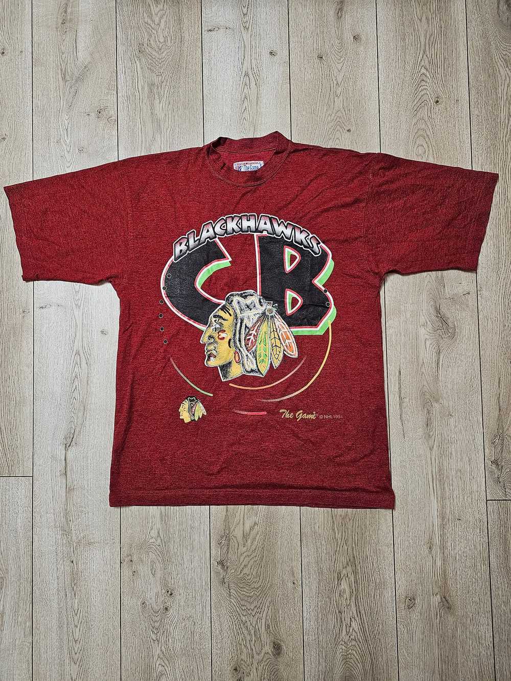 NHL × The Game × Vintage CHICAGO BLACKHAWKS 1994 … - image 1