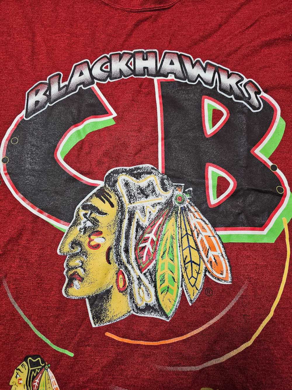 NHL × The Game × Vintage CHICAGO BLACKHAWKS 1994 … - image 4