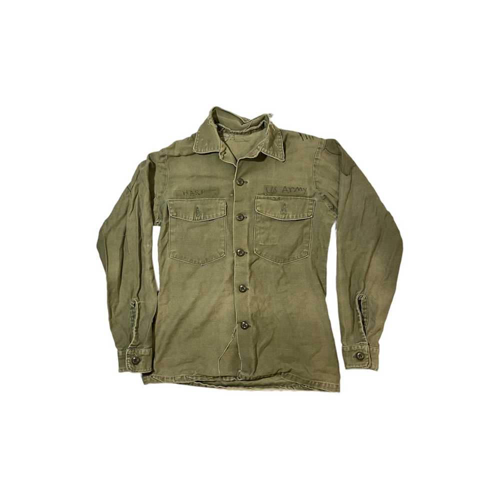 Military × Vintage Vintage OG 107 Military Shirt - image 1