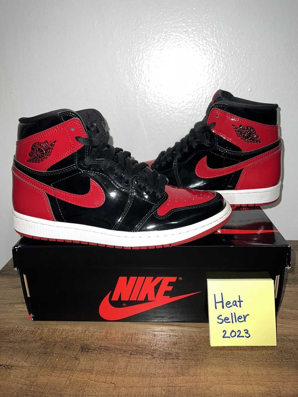 Jordan Brand × Nike Air Jordan 1 Patent Bred - image 3