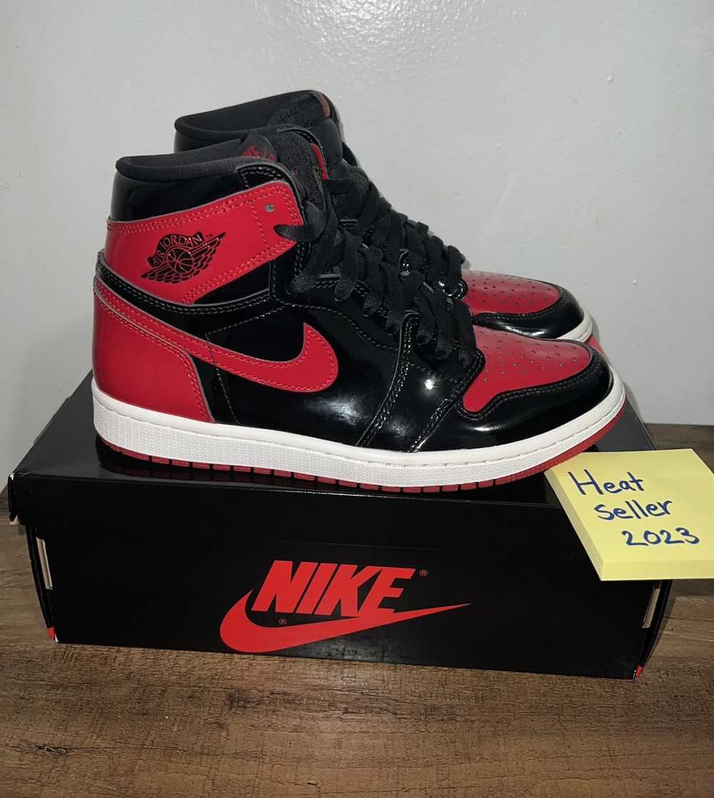 Jordan Brand × Nike Air Jordan 1 Patent Bred - image 6