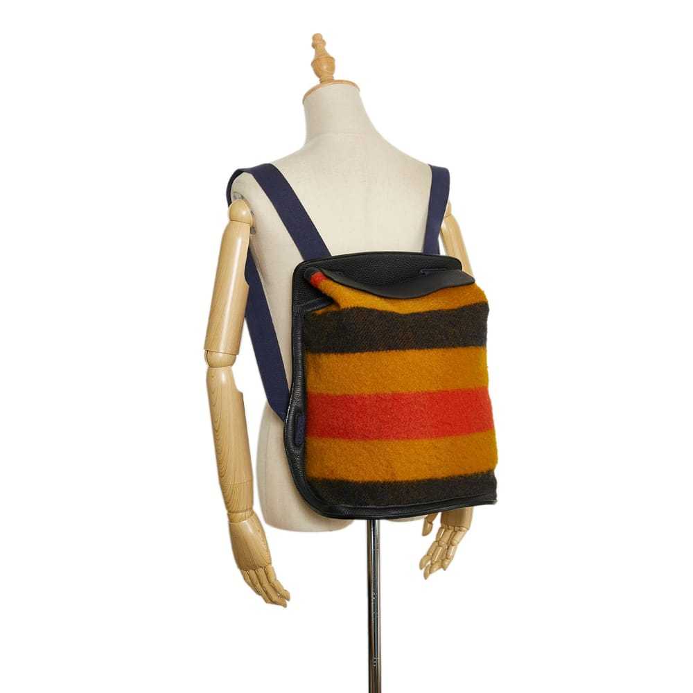 Hermès Sherpa wool backpack - image 9
