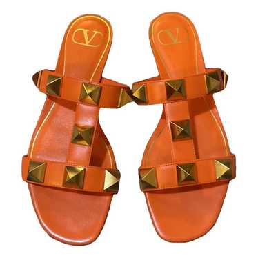 Valentino Garavani Roman Stud leather sandal - image 1