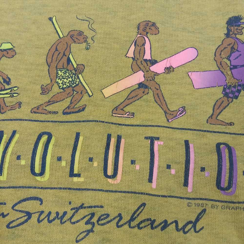 Streetwear × Vintage Ski Evolution Surfing Cartoo… - image 9