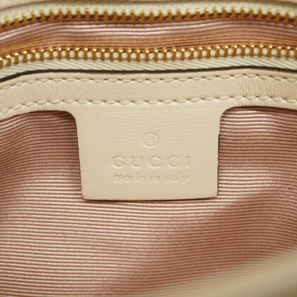 Gucci Gucci Shoulder Bag GG Marmont Leather White - image 4