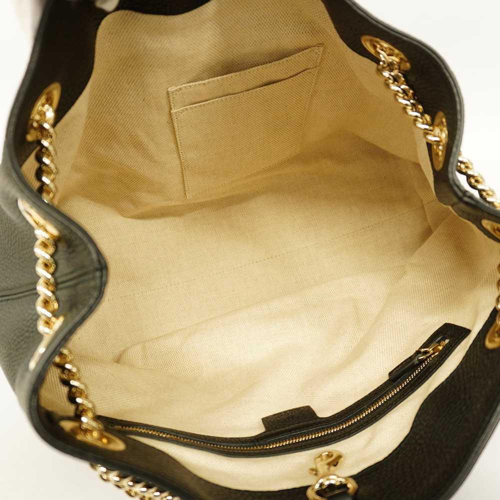 Gucci Gucci Shoulder Bag Soho Leather Black - image 4