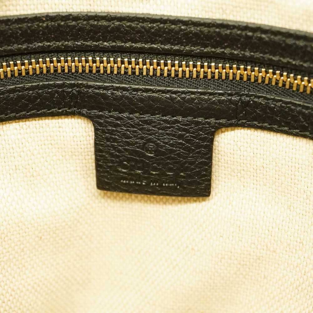 Gucci Gucci Shoulder Bag Soho Leather Black - image 5