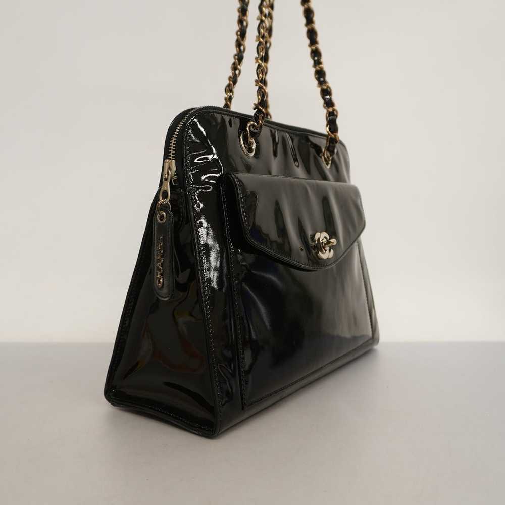 Chanel Chanel Shoulder Bag Chain Patent Leather B… - image 2