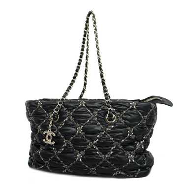 Chanel Chanel Shoulder Bag Parisian Chain Nylon B… - image 1